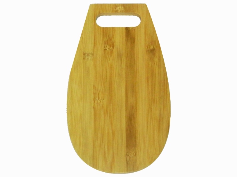 Exquisite Bamboo Cutting Board with Handle - Sustainable Kitchen Essential